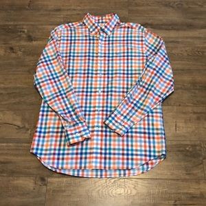 Southern Tide Plaid Button Down Shirt - L